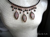 Little Easter Pastel Leaf Eggshell Necklace Pysanky By So Jeo : pysanky pysanka ukrainian easter egg batik art eggshell jewelry pendants earrings drop dangle etched flowers gift women accessories accessory pendant necklace bail crystal finding sterling silver filled sojeo flowers celtic purple white red pink brown green purple orange cream burgundy magenta teal turqoise crows crow blue black so jeo art handmade